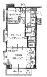 サンライズ国立の物件間取画像